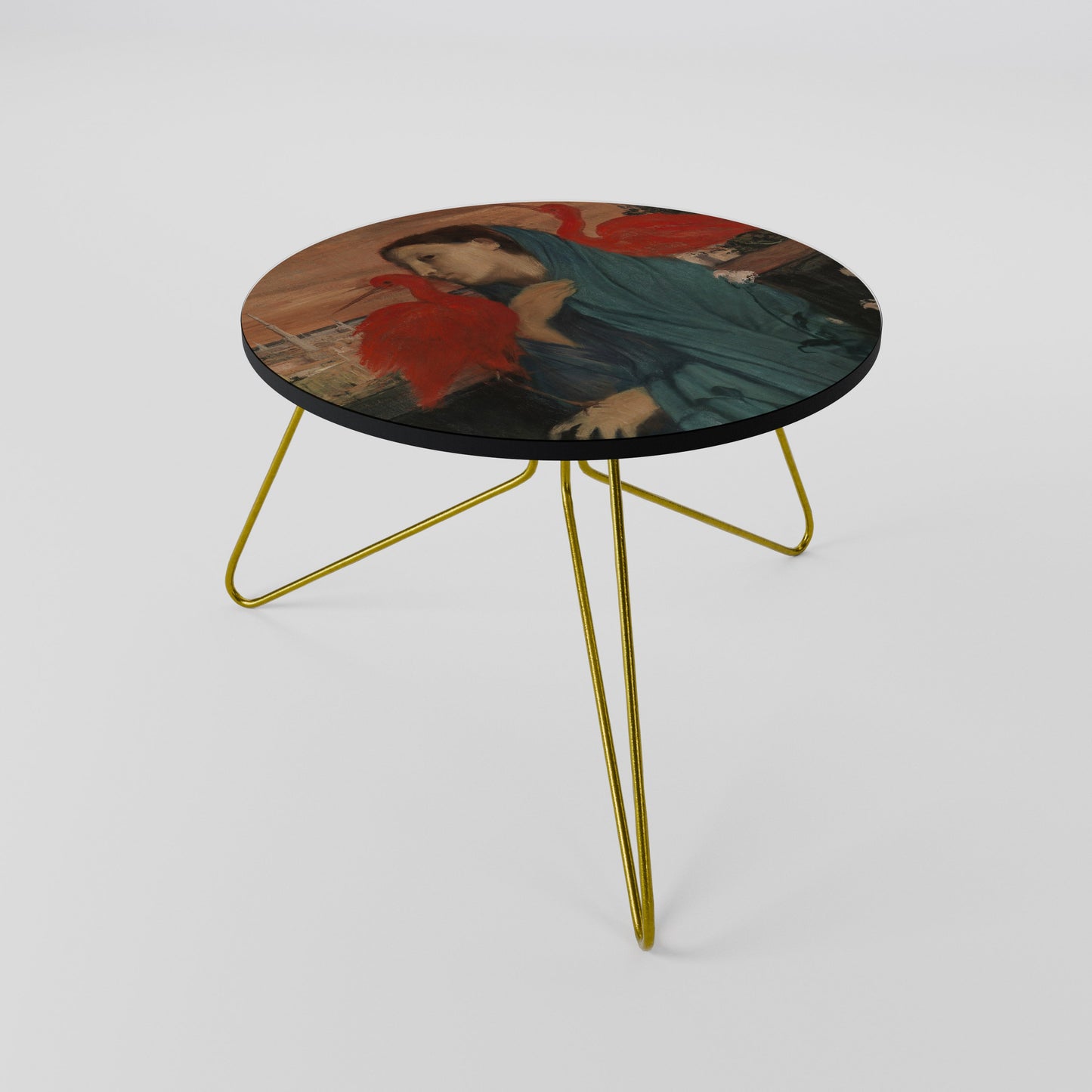 YOUNG WOMAN WITH IBIS Coffee Table 60