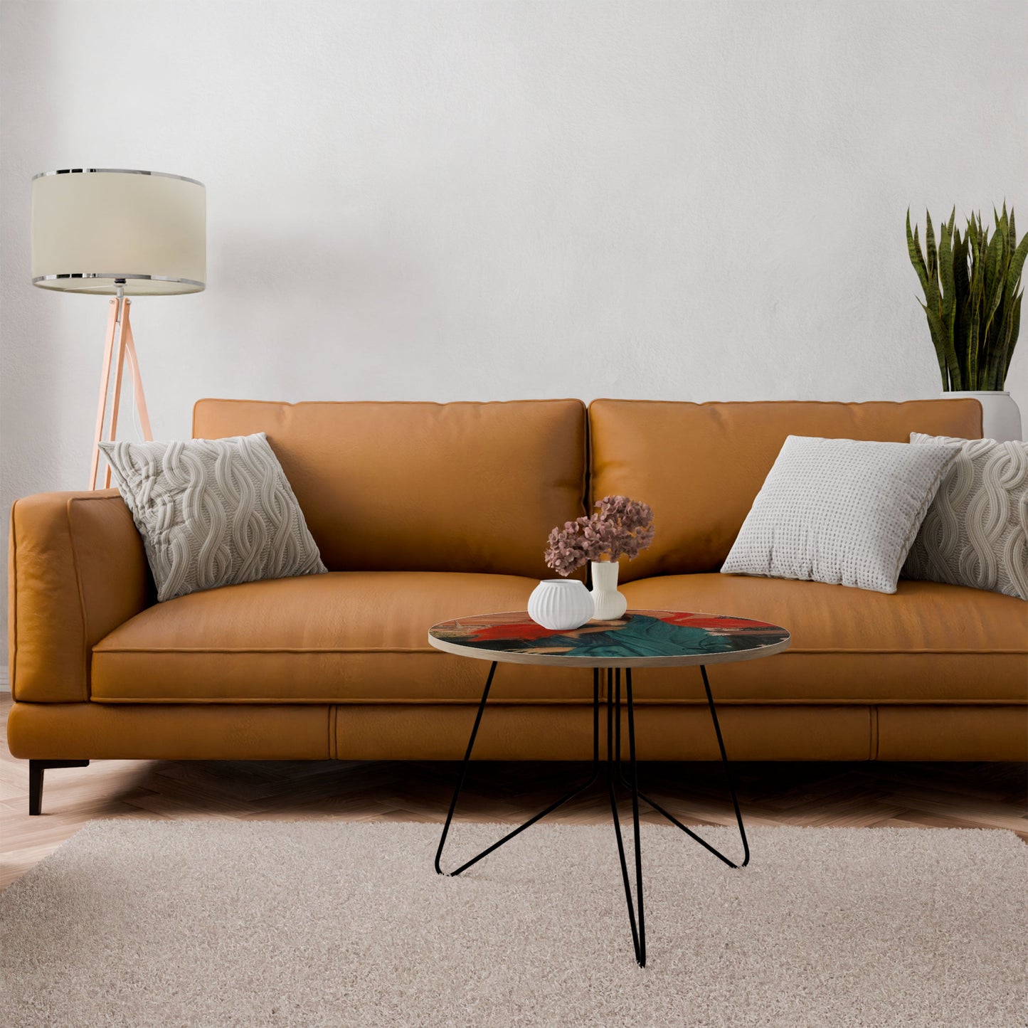 YOUNG WOMAN WITH IBIS Coffee Table 69