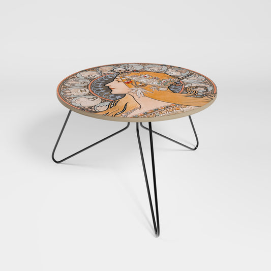 ZODIAQUE OR LA PLUME Small Coffee Table