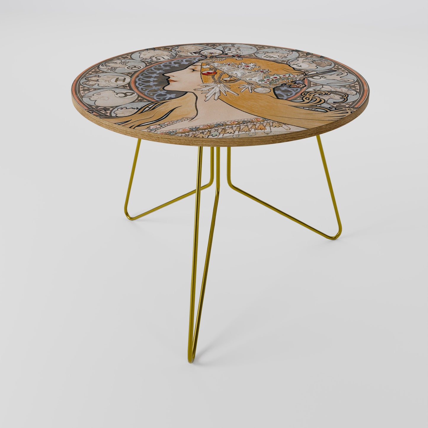 ZODIAQUE OR LA PLUME Coffee Table 69