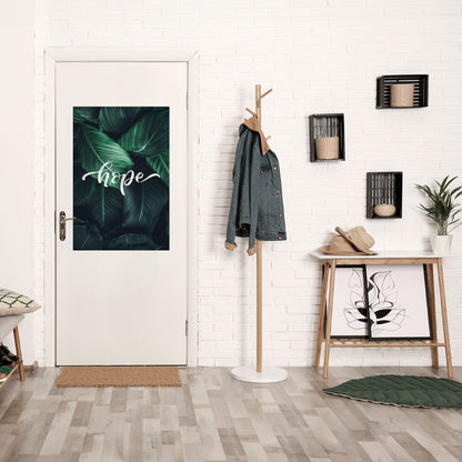 GREEN WHISPERS OF HOPE Peel and Stick Vertical Poster