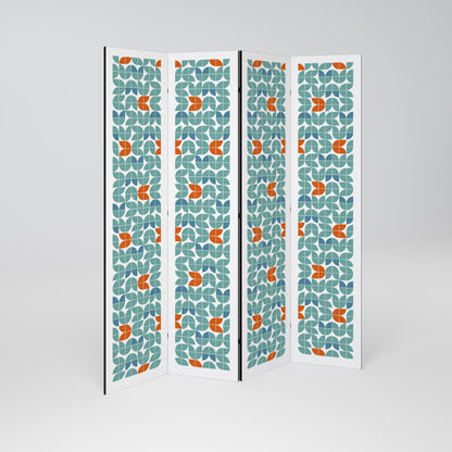 DIVISORE DECORATIVO PER AMBIENTI A 4 PANNELLI BE THE CHANGE