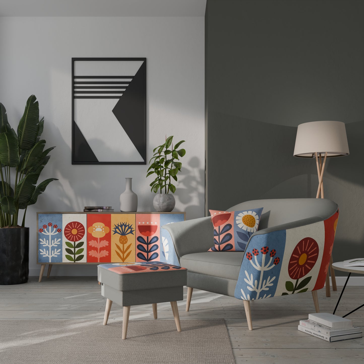 SCANDIC FLOWERET AURORA Armchair