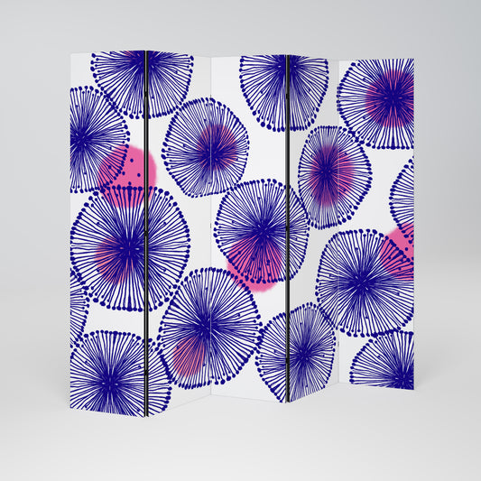 MAGIC NATURE Divisorio decorativo per ambienti a 5 pannelli