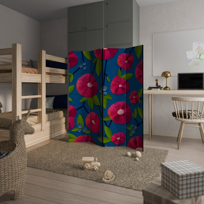 SPRING THOUGHTS Divisorio decorativo per ambienti a 4 pannelli