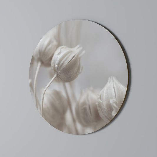 MYSTICAL BOTANICAL BLUSH Decorazione da Parete Rotonda