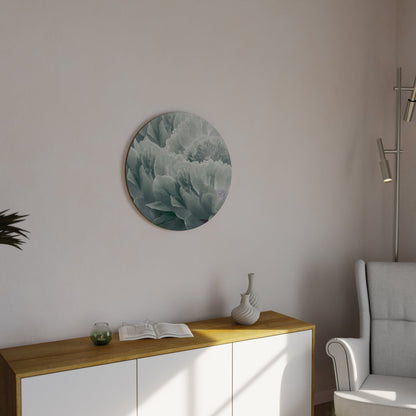 TREE PEONIES Decorazione da Parete Rotonda