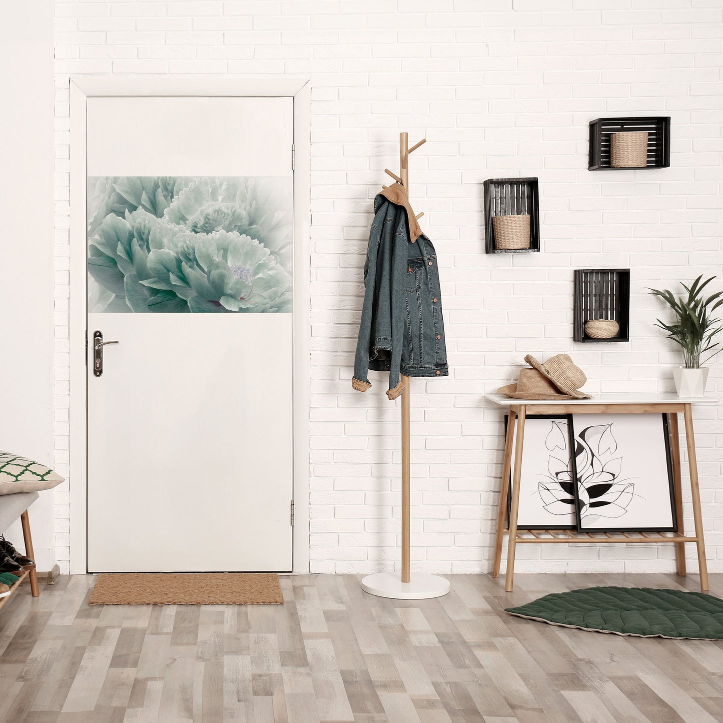 Poster orizzontale staccabile e attaccabile "PEONIE arboree"