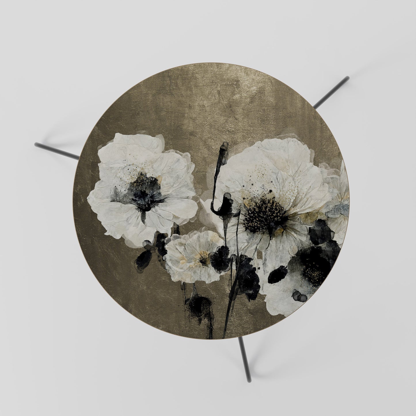 HARMONY IN WHITE Tavolino da Salotto Ø60