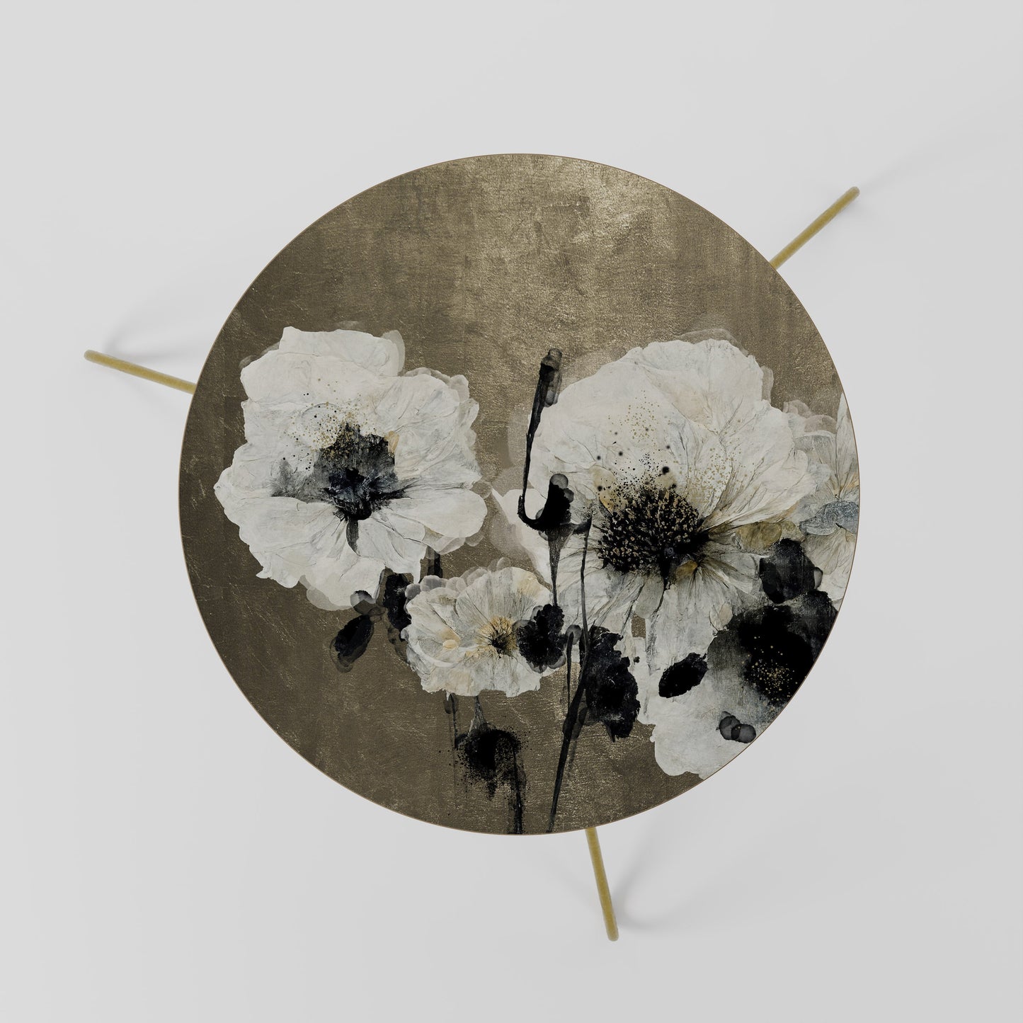 HARMONY IN WHITE Tavolino da Salotto Ø60