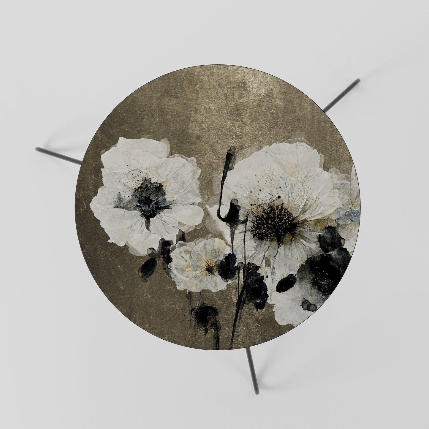 HARMONY IN WHITE Tavolino da Salotto Ø60