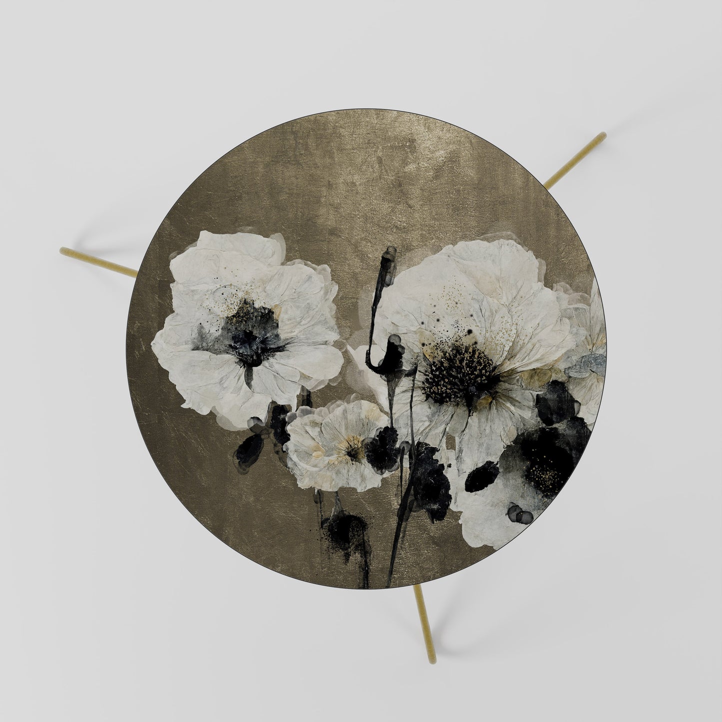 HARMONY IN WHITE Tavolino da Salotto Ø60