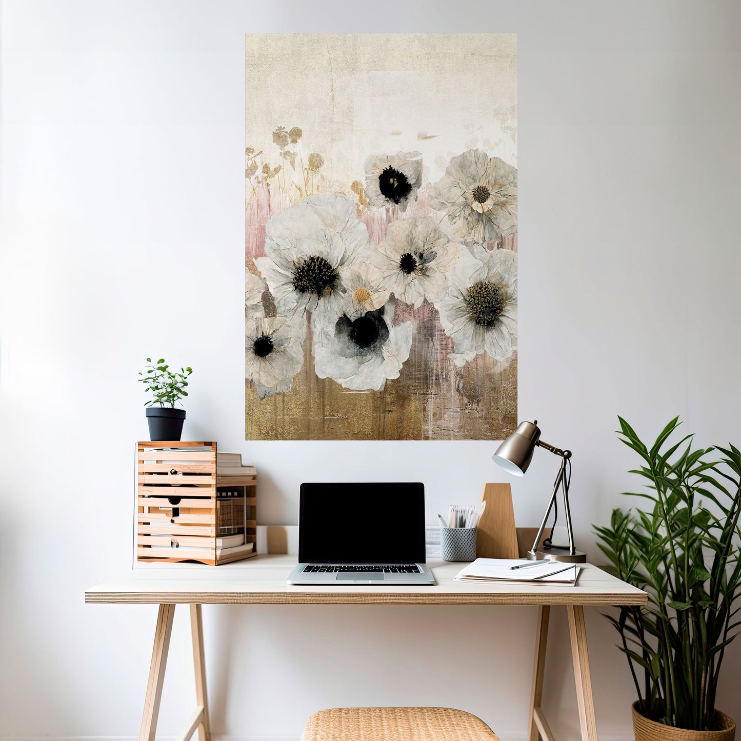 Poster verticale staccabile e attaccabile GENTLE VINTAGE HARMONY