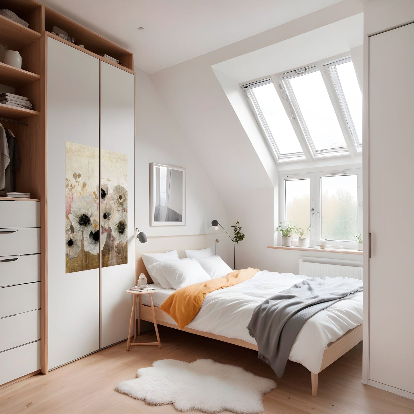 Poster verticale staccabile e attaccabile GENTLE VINTAGE HARMONY