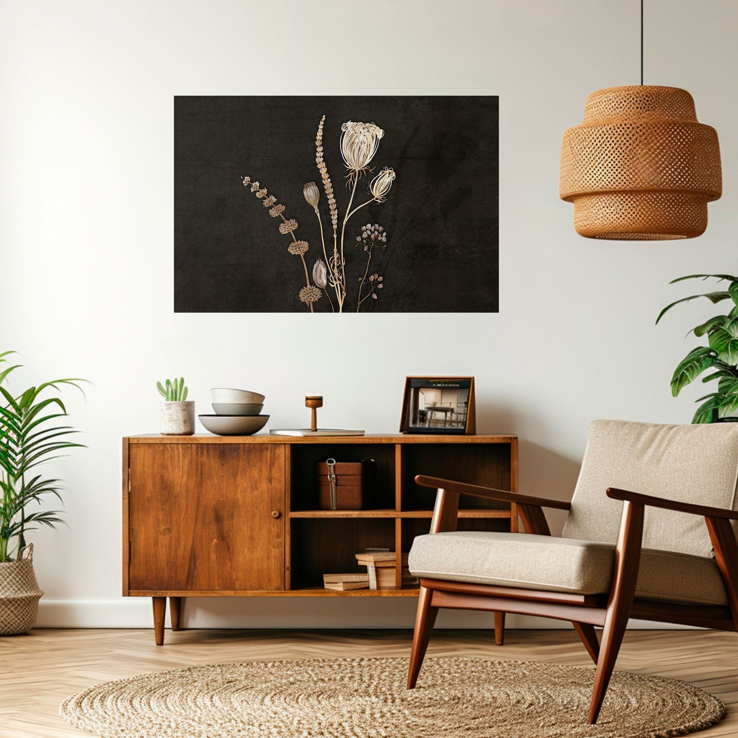 MEADOW ART. Poster orizzontale staccabile e attaccabile