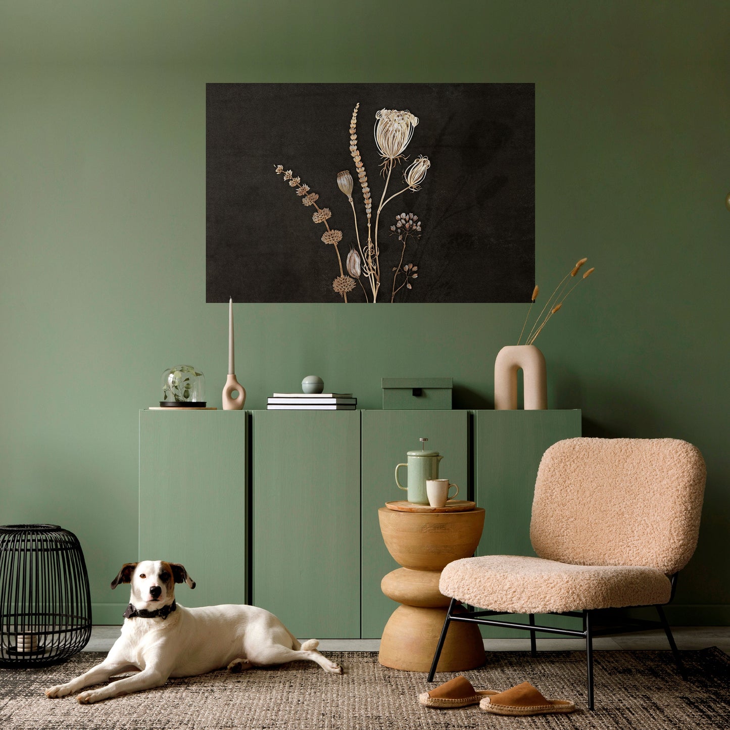 MEADOW ART. Poster orizzontale staccabile e attaccabile