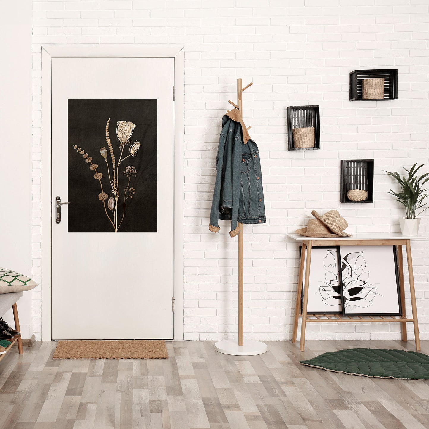 MEADOW ART. Poster verticale staccabile e attaccabile