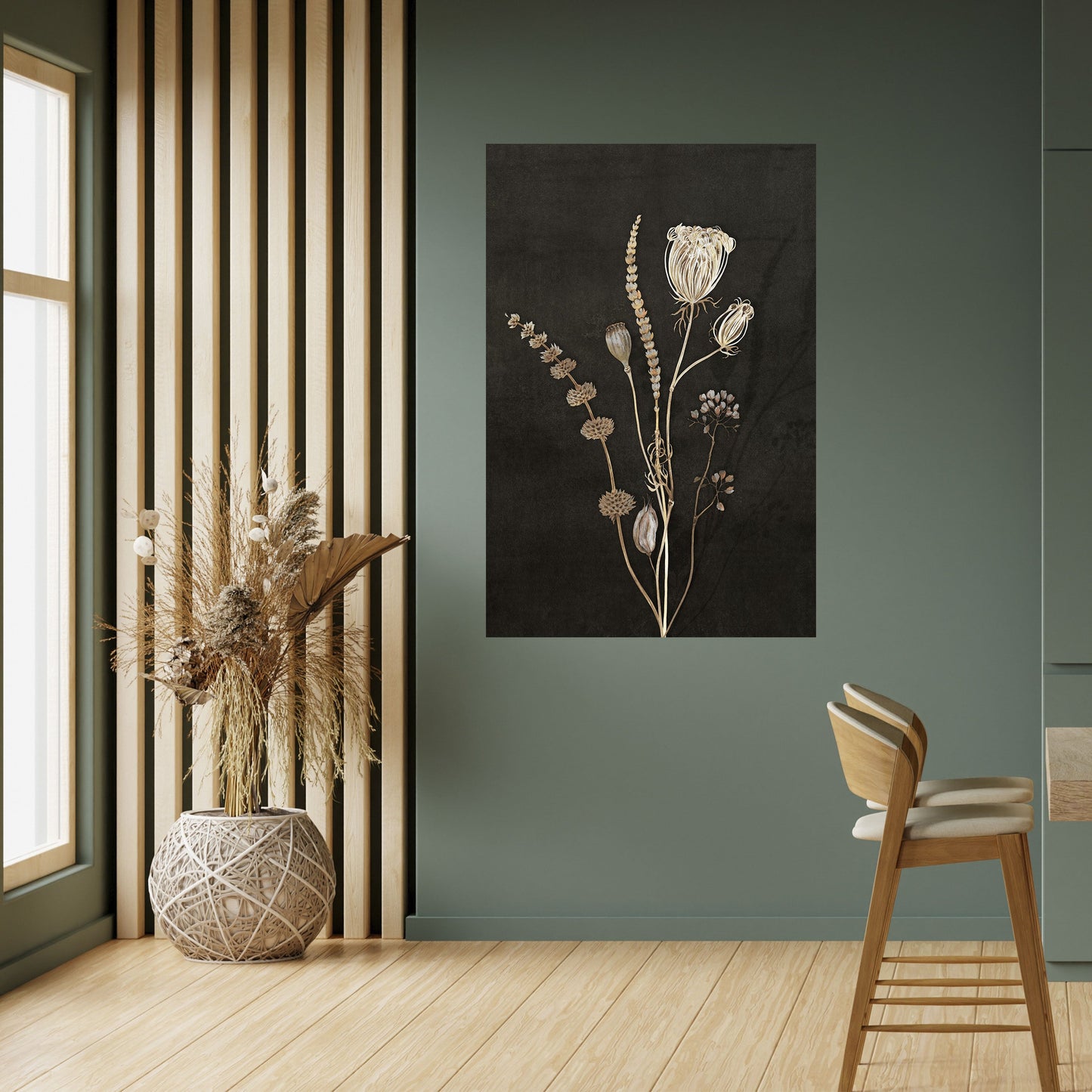 MEADOW ART. Poster verticale staccabile e attaccabile