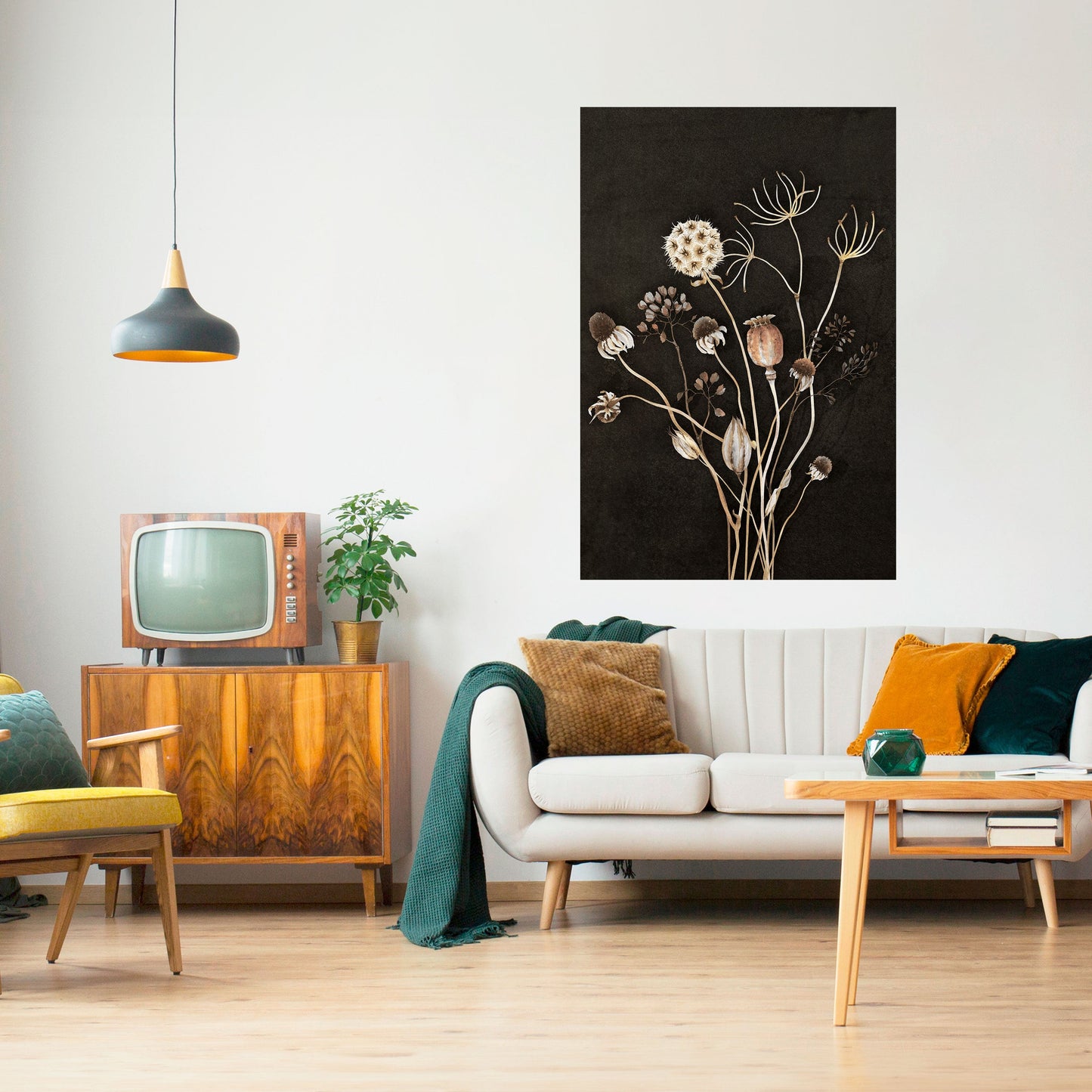 MEADOW SHADES Peel and Stick Vertical Poster