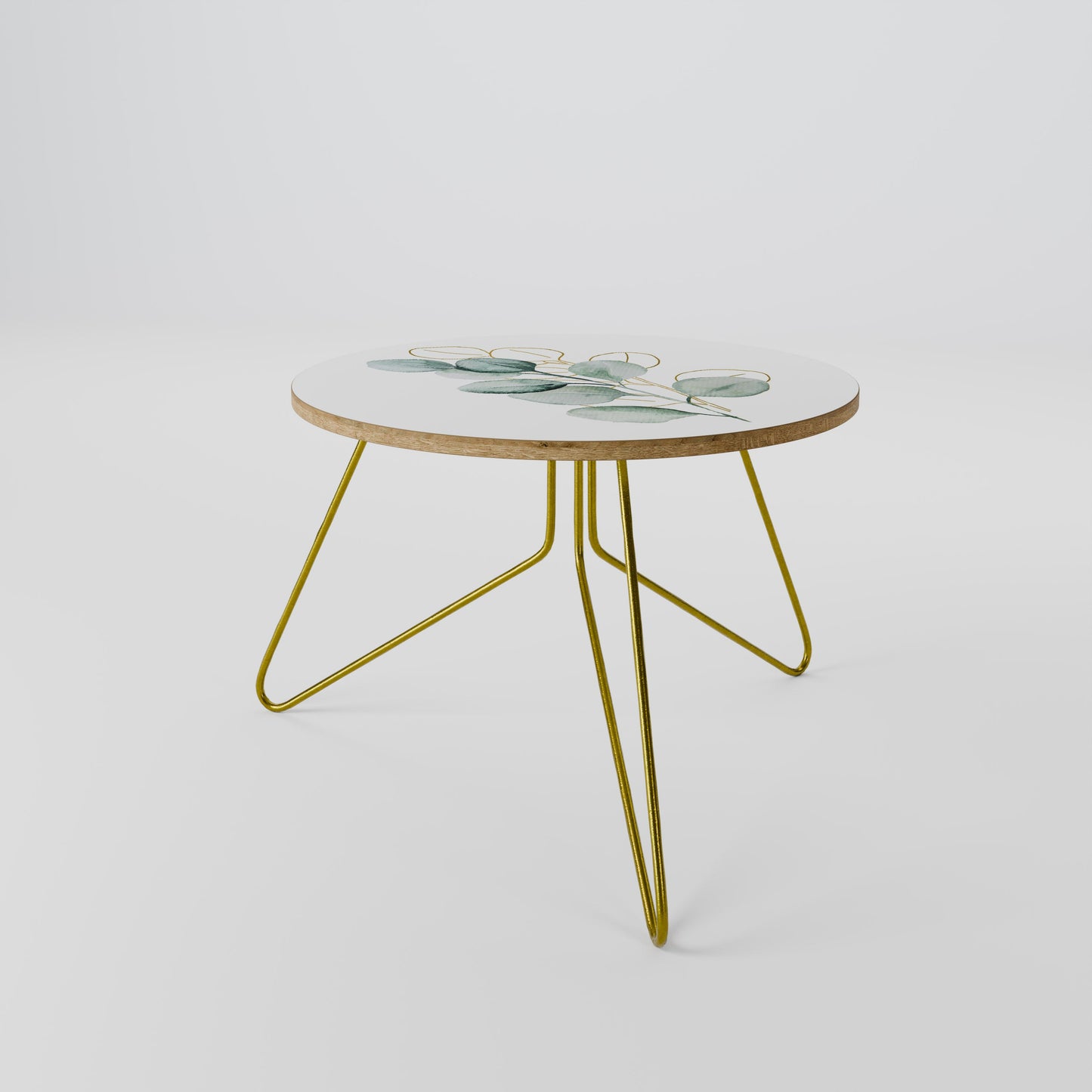SILHOUETTES IN SOFT WATERS Tavolino da Salotto Ø60