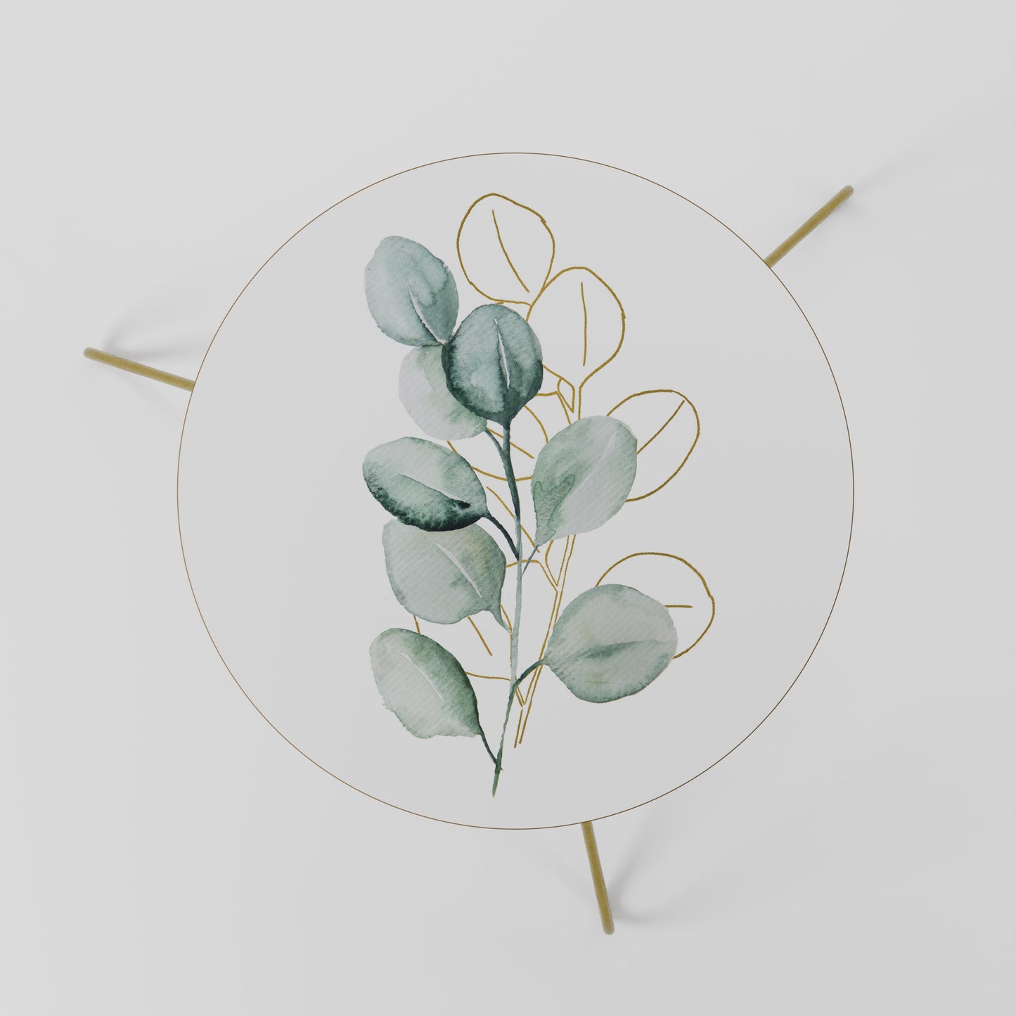 SILHOUETTES IN SOFT WATERS Tavolino da Salotto Ø60