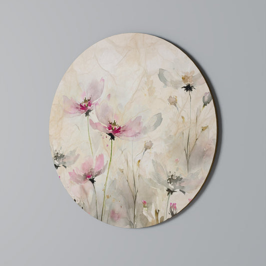 PAINTED LIGHTNESS Decorazione da Parete Rotonda