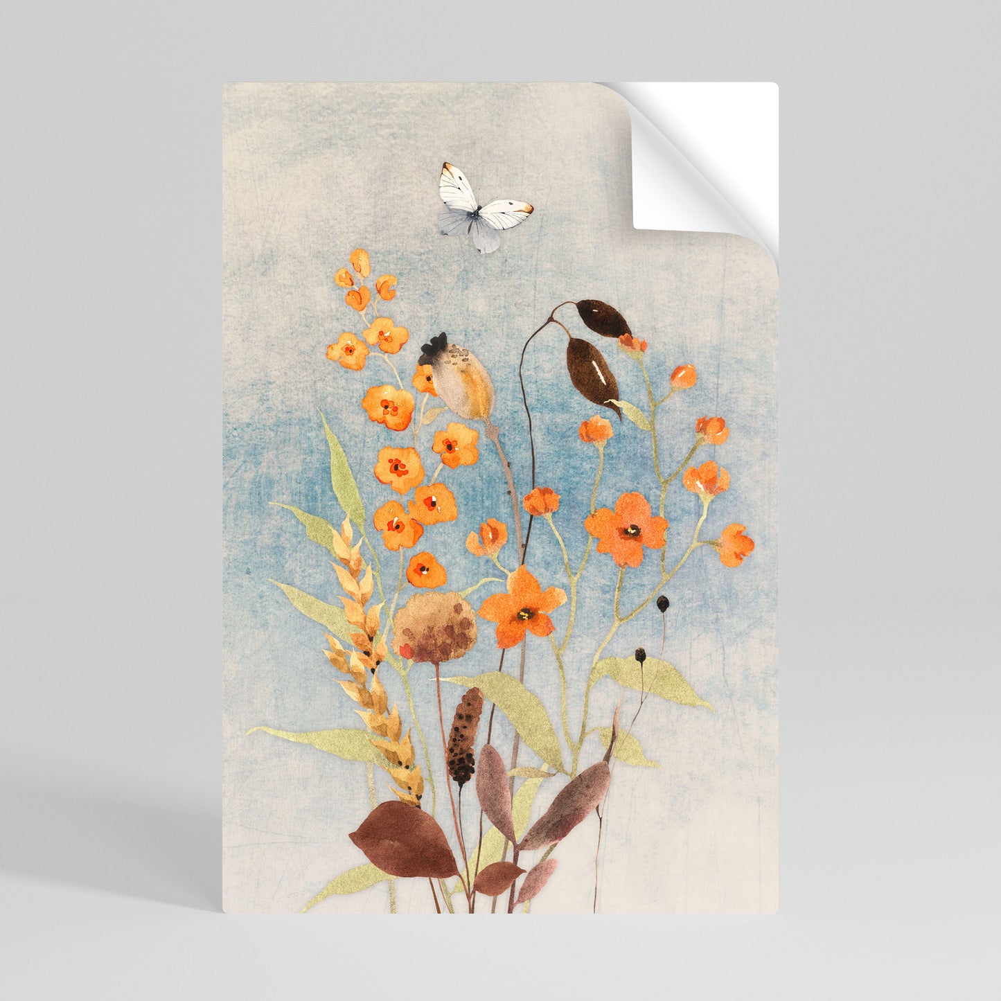 WHISPERS OF WILDFLOWERS Peel and Stick Vertical Poster