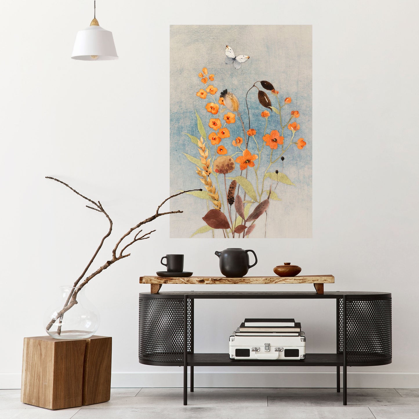 WHISPERS OF WILDFLOWERS Peel and Stick Vertical Poster