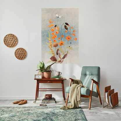 WHISPERS OF WILDFLOWERS Peel and Stick Vertical Poster