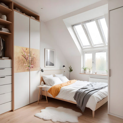 FLOWERED REVERIE Poster orizzontale staccabile e attaccabile