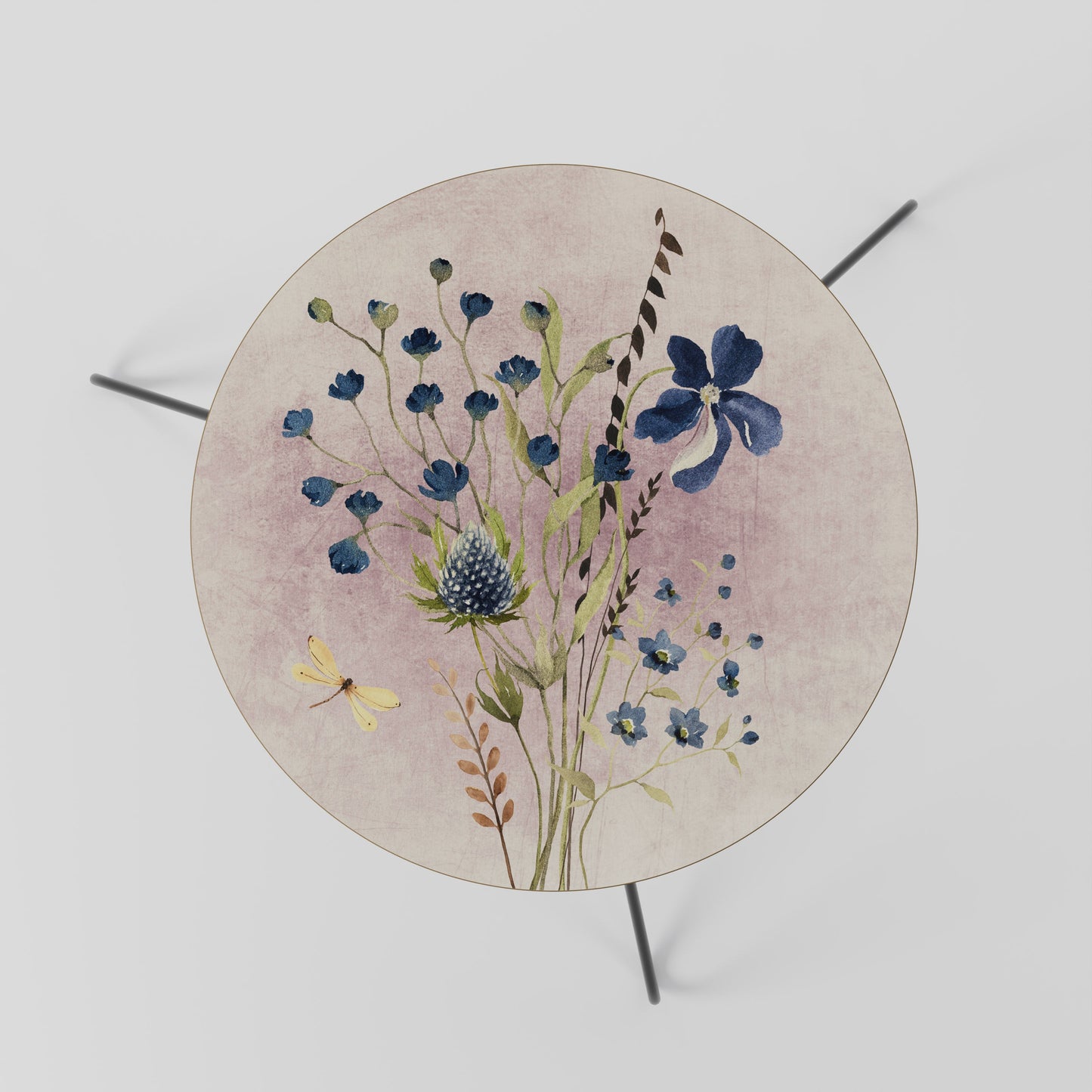 CORNFLOWER REVERIE Tavolino da Salotto Ø60