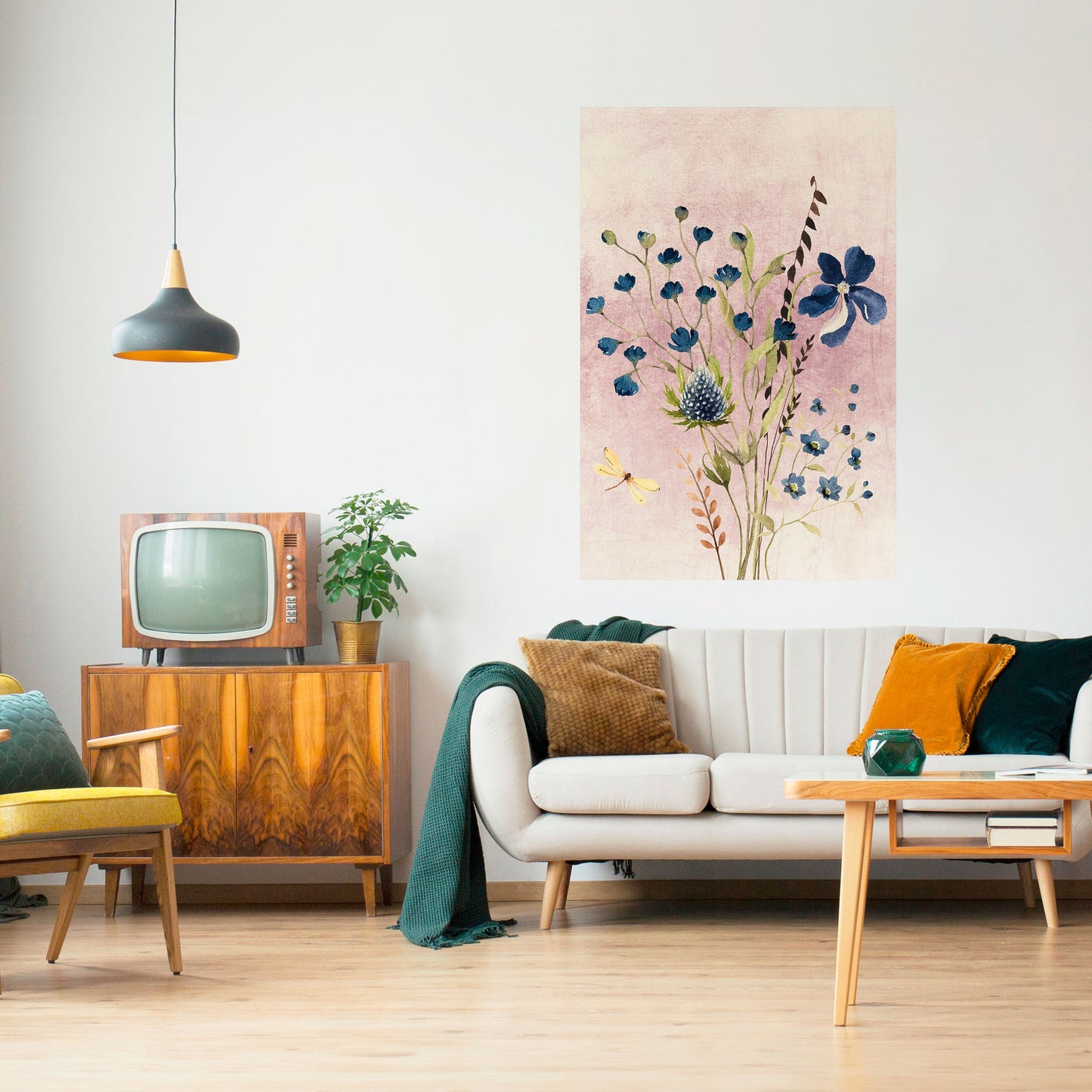 FIORDALISO REVERIE Poster verticale staccabile e attaccabile