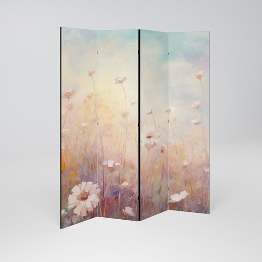 BREEZE OF COLORS Divisorio decorativo per ambienti a 4 pannelli