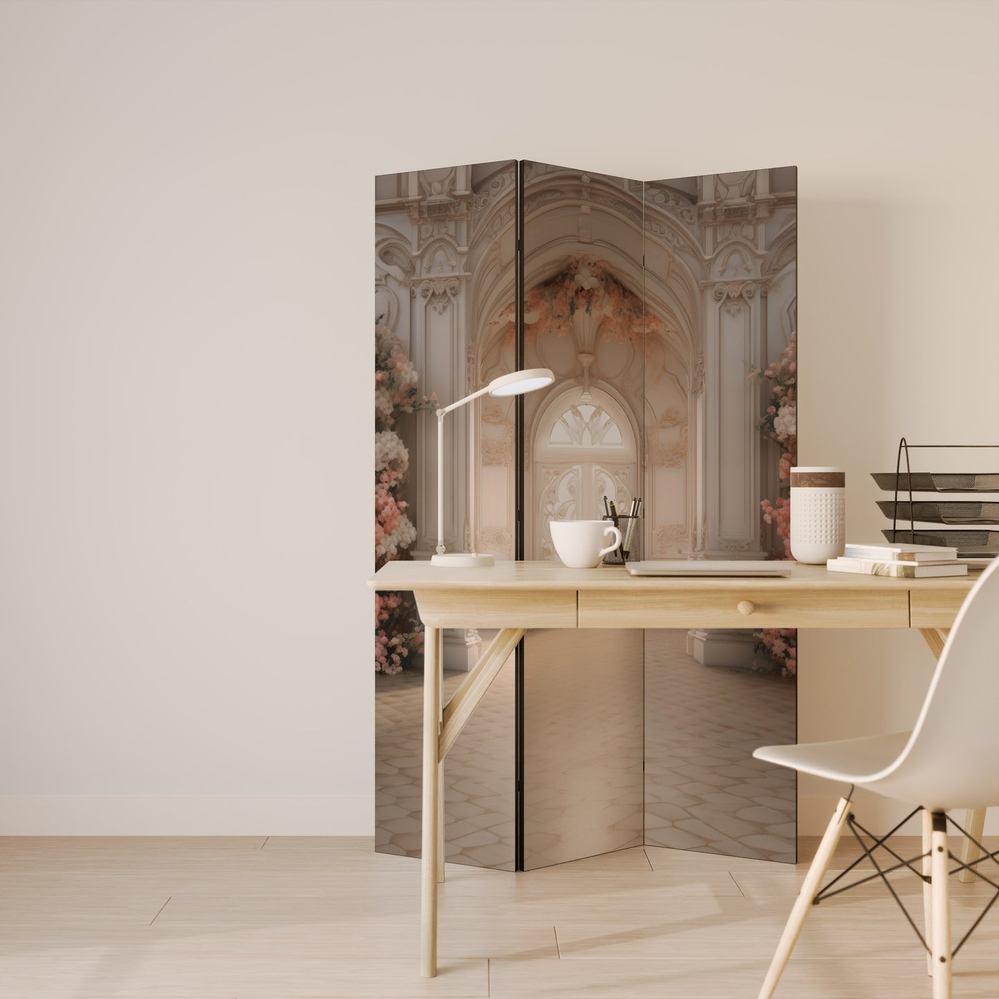 VIVID DREAMSCAPE DOORS Decorative 3-Panel Room Divider