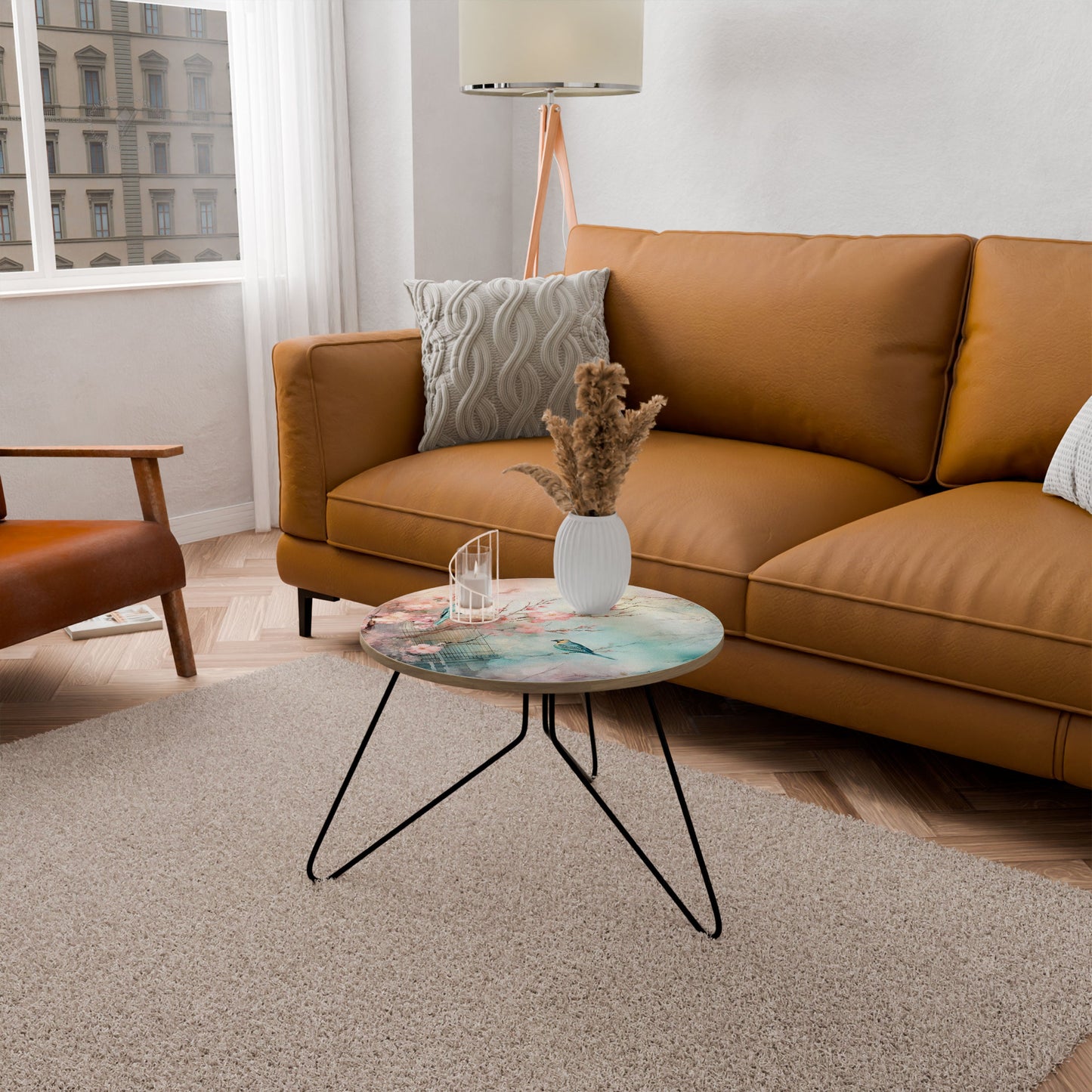 CHERRY BIRDSONG Tavolino da Salotto Ø60