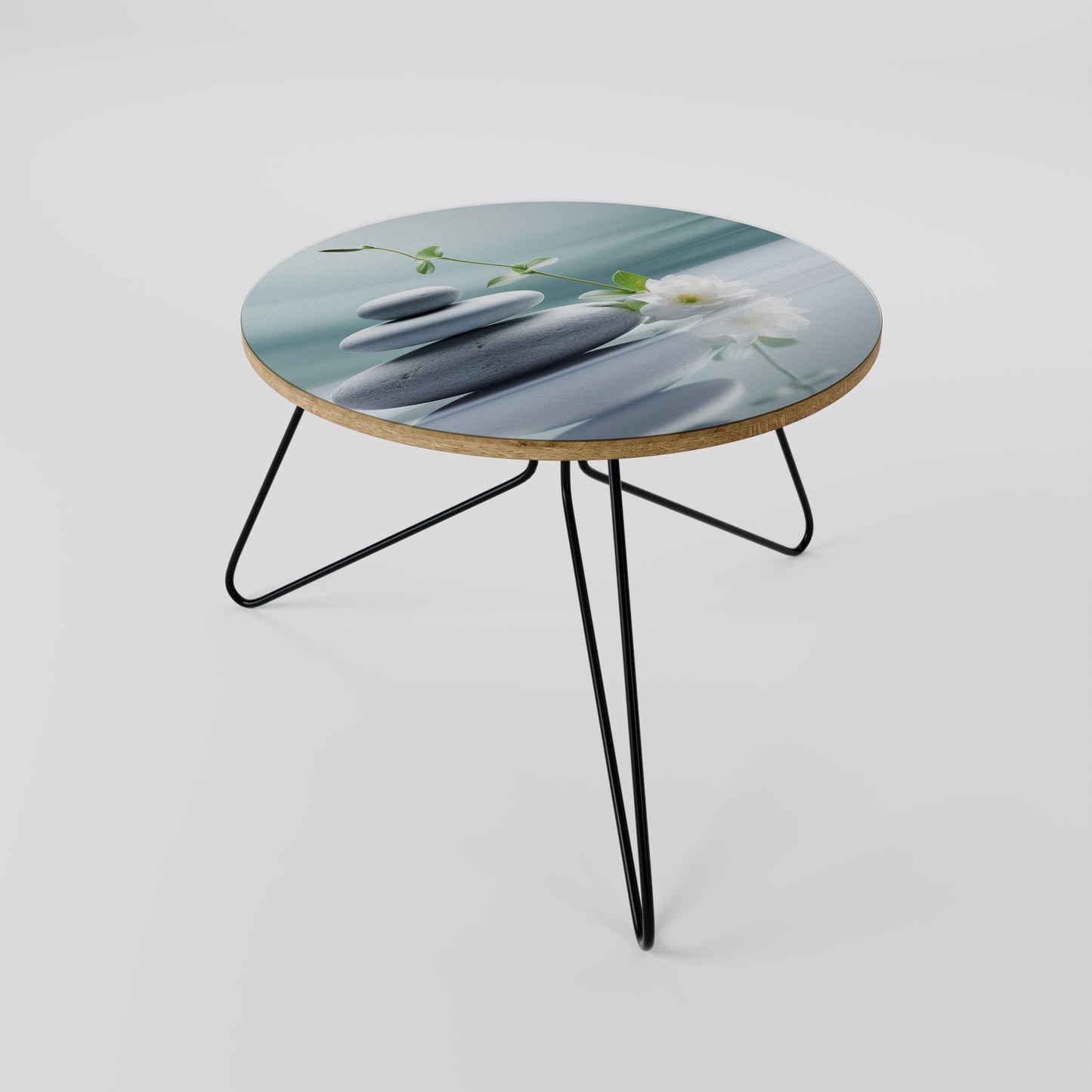 TRANQUIL STONE BALANCE Tavolino da Salotto Ø60