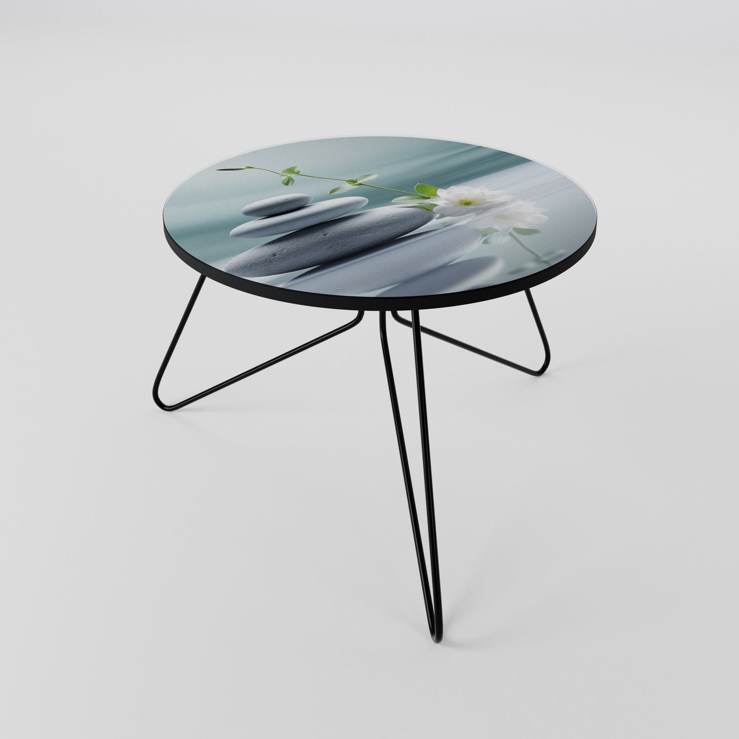 TRANQUIL STONE BALANCE Tavolino da Salotto Ø60