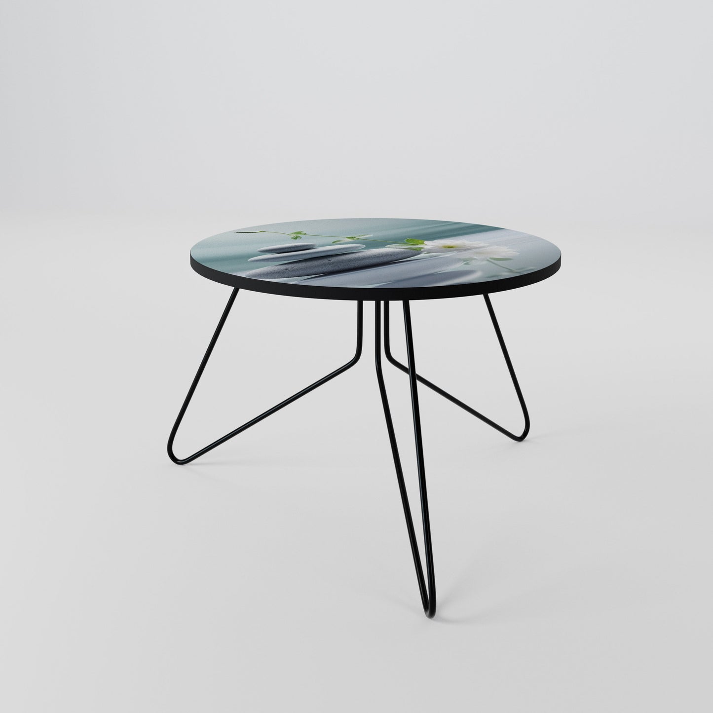 TRANQUIL STONE BALANCE Tavolino da Salotto Ø60