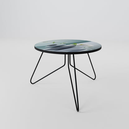 TRANQUIL STONE BALANCE Tavolino da Salotto Ø60