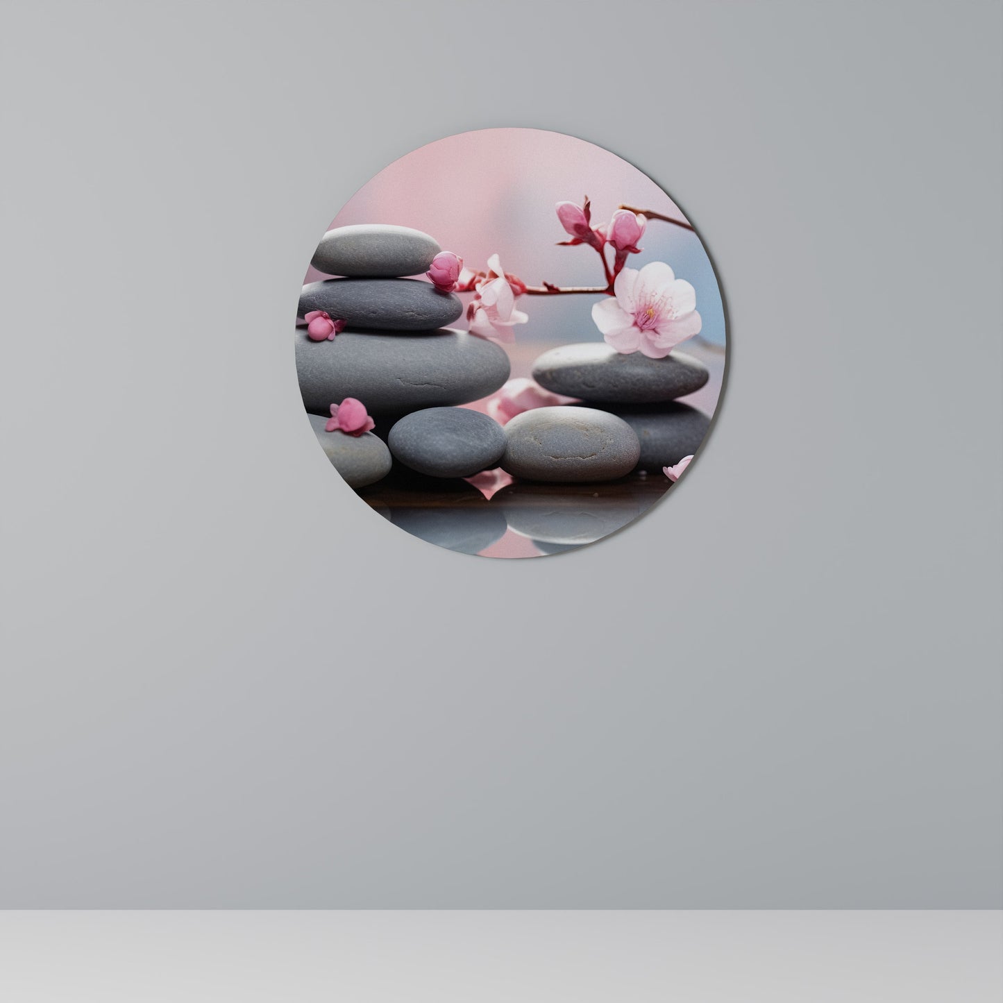 BALANCE OF NATURE Decorazione da Parete Rotonda