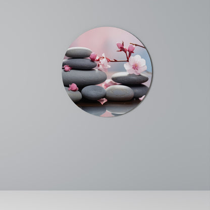 BALANCE OF NATURE Decorazione da Parete Rotonda