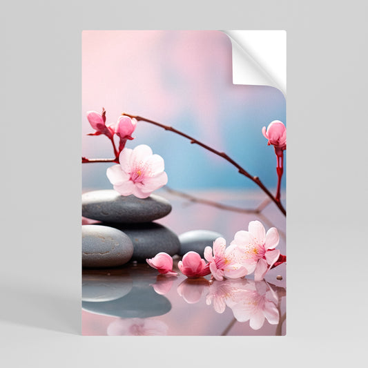 Poster verticale staccabile e attaccabile "EQUILIBRIO DELLA NATURA"