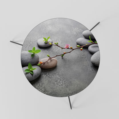 STONES AND BLOSSOMS Tavolino da Salotto Ø60