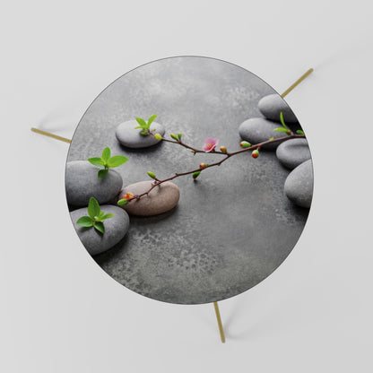 STONES AND BLOSSOMS Tavolino da Salotto Ø60