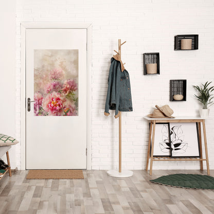 PEONY WHISPER Poster verticale staccabile e attaccabile