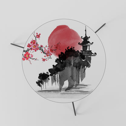 CHERRY SHADOWS Tavolino da Salotto Ø60