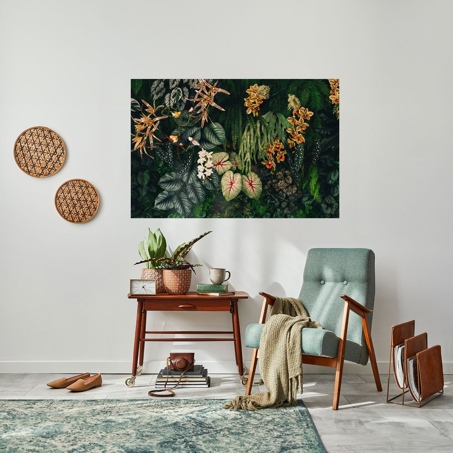 Poster orizzontale staccabile e attaccabile SILENT WILDERNESS