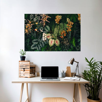 Poster orizzontale staccabile e attaccabile SILENT WILDERNESS