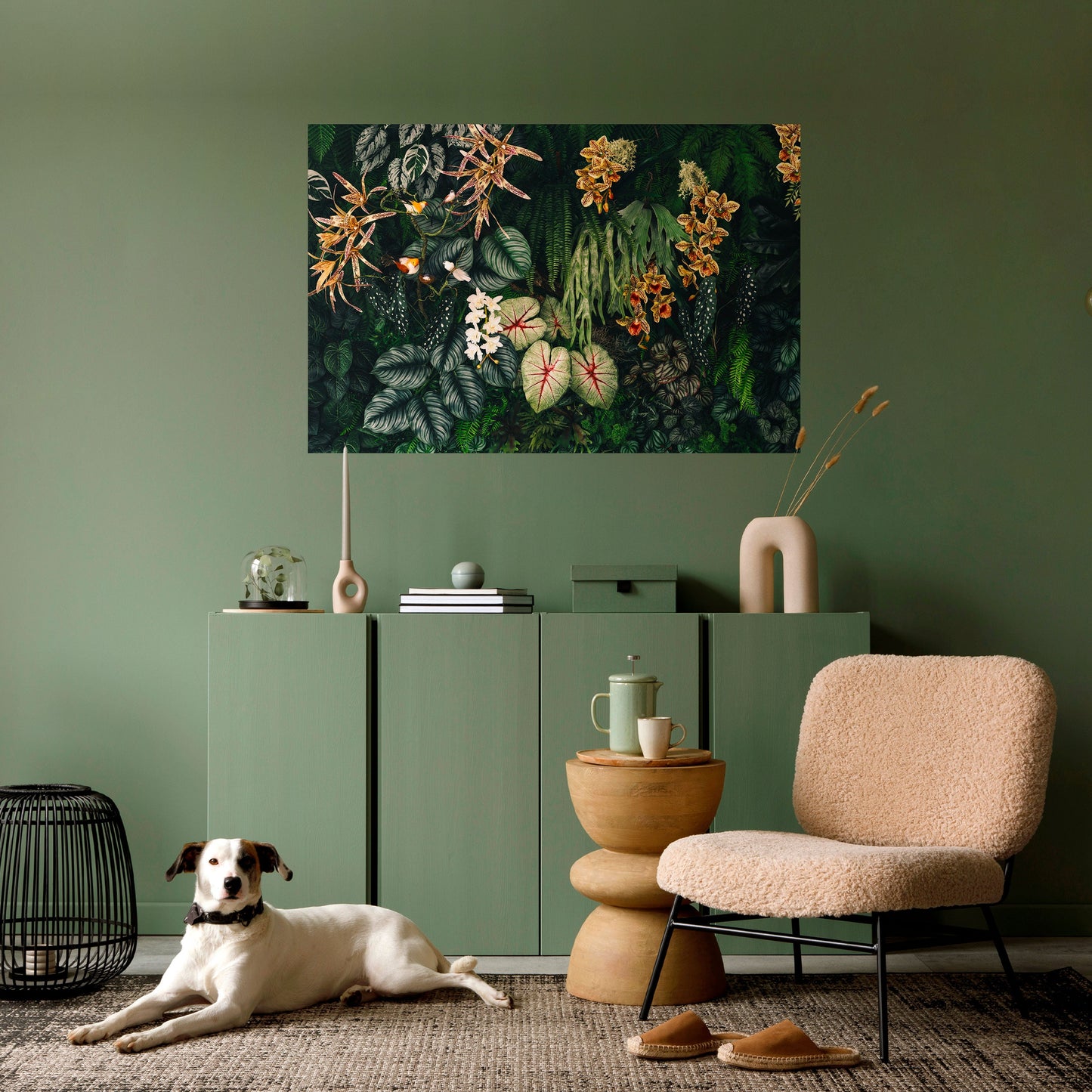 Poster orizzontale staccabile e attaccabile SILENT WILDERNESS