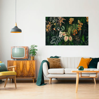 Poster orizzontale staccabile e attaccabile SILENT WILDERNESS